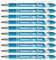 HEYZARDA Kugelschreiber mit Gravur Kugelschreiber Personalisiert mit Namen Text Logo See 100 Pcs