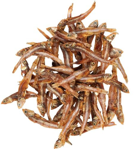 Flamingo Leckerli Katze – Getrockneter Fisch – 50g – gesunder Katzensnack – ohne Zuckerzusatz – glutenfrei – Snack Hapki