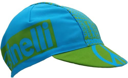 Cinelli Unisex Frieden Fahrradkappe, himmelblau, Einheitsgröße
