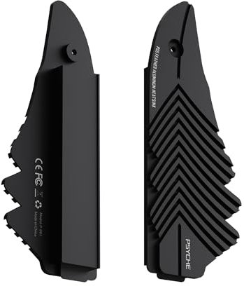 PS5 Dissipatore in alluminio antipolvere, dissipatore M.2 NVME SSD per PS5 (non per PS5 Slim) Kit di montaggio con vite di fissaggio e cuscinetti termici in silicone