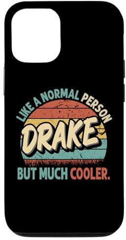 Hülle für iPhone 15 DRAKE Wie eine normale Person, aber viel cooler, altmodisch