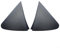 1 Paar Spiegel-Dreieck-Eck-Abdeckung, Rückspiegel-Dreieck-Platte für Toyota für Yaris 2007-11 60118-0D100/60117-0D100