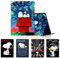 Personalisierte Tablet Hülle für Apple iPad 10 Generation 2022 10,9 Hülle, Personalisiert SchutzHülle mit Anime Kawaii Cartoon Muster PU Leder Flip Text Individuelle Custom Case