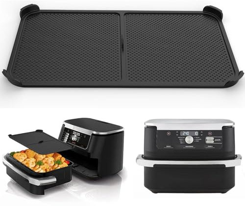 Spritzschutz fur Ninja Foodi Flexdrawer 10,4 l Heißluftfritteuse Af500eu, Effektiver Fettspritzschutz fur Ninja Af500EU, Heißluftfritteuse Zubehör, Schutz für Heizspirale und Ventilator