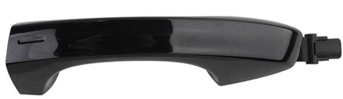 Auto-Außentürgriffe Für Skoda Für Kodiaq Für Octavia Für Superb 5G0837205Q Vorne Links und Rechts Außentür Griffe 5G0837206Q Türgriff Beifahrerseite(Left-Black)