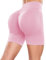 Ulknyss Pantaloncini Palestra Donna Push Up Leggins Corti a Vita Alta Butt Lift Pantaloni Corti Sportivi Scrunch Shorts Pantaloncini Fitness Donna