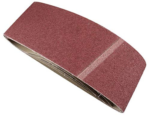 Belt Power Finger File Sander Abrasive Sanding Belts 610mm x 100mm 60 Grit 5 PK