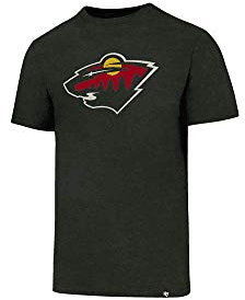 '47 Brand NHL Minnesota Wild Knockaround Club Tee T-Shirt Mens Forty Seven (S)