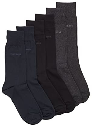 BOSS Herren 3p Rs Uni Sp Cc Socken (3er Pack), Mehrfarbig (Open Miscellaneous 962), 43-46