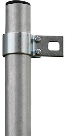 Primrose Galvanised Shade Sail Pole with Bracket Clamp 16ft 4 / 5m