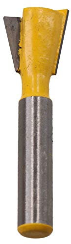 TCT Schwalbenschwanz Router fräser 12.7mm Tiefe 14 Grad Winkel 1/4 Schaft