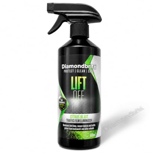 Diamondbrite JU296-500 0.5L Lift Off Cleaner & Degreaser 500ml Car Care Cleaning | Pre-wash cleaner for traffic film, road grime, bird lime, insects, oil, grease on multiple vehicle surfaces