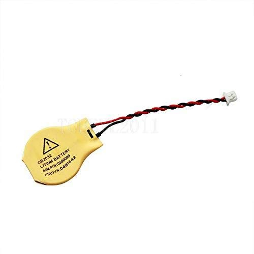 ComponentWarehouse 2 Pin Long Thin Connector CR2016 For Lenovo For Acer For HP MSI BIOS CMOS Battery 9cm Wire
