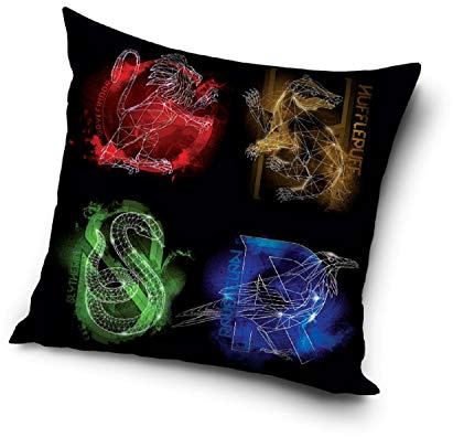 Harry Potter Hogwarts Kissen Füllung Dekokissen Zierkissen 40cmx40cm