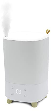 Air&Me Humidificateur d'Air Ultrasonique Solnan, Blanc, 1 Unité