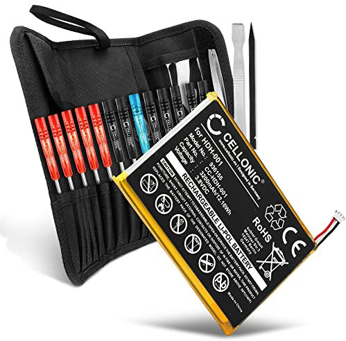 CELLONIC Batería HDH-001, HDH-002,HDH-003, HDH-A-BPHAT-C0 para Consola/Mando Compatible con Nintendo Switch Lite 3200mAh + Juego de Herramientas