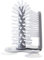 Glass Washing Brushes PVC Glass Cleaning Brush Scrubbers with Suction Cup for Kitchen Bar Beer Long Leg Cup Cleaning Tool