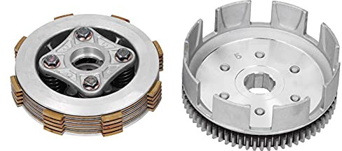 Alu Kupplung Baugruppe, Motorrad Motor Kupplungs Baugruppe Ersatz für LIFAN 140cc 150cc Manueller Motor PIT PRO PIT Bike Trail Bike Dirt Bike Thumpstar Quad Bike ATV