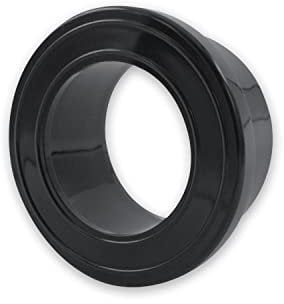 PVC-U Bundbuchse mit Flansch Klebefitting I 50 mm I 1 1/2 Zoll I Ersatzteil für Kugelhähne und Rückschlagventile I Verbindungsstück I PVC Fitting I bm213
