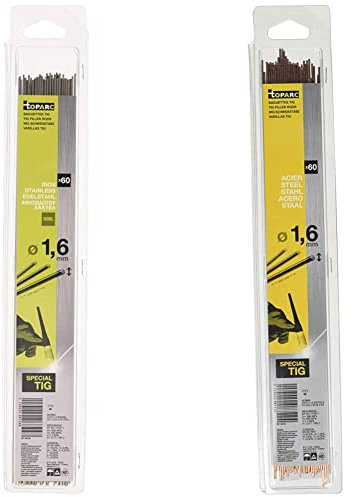 GYS - baguettes Acier Ø 1, 6 ER70S-6/W3Si1 - ETUI de 60-CONSOMMABLE Soudure TIG-Toutes Positions