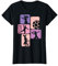 Handball Retro Handballerin für Handballspielerin Mädchen T-Shirt