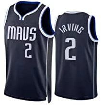 Basketball Jersey Shirt für Erwachsene Basketball Jersey,Basketball ärmelloser Anzug,Basketball Sportbekleidung,T-Shirt Weste für Jugend Sweatshirt,# 2 royal Blue,S