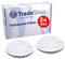 2x Trade-Shop Fettdunst-Filter/Fritteusen-Filter kompatibel mit SEB Tefal Moulinex SmartClean FR4009307D 1250, FR4009717D, FR4009727D, FR400Z007D
