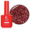Lavender Violets 15ml Gel Nail Polish Plump Pomegranate Super Refractive Glittery UV LED Soak Off Nail Lamp Curing Popular Star Red Goldleaf Manicure Pedicure Larger Content Salon Quality A0681