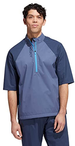adidas Mens Short Sleeve Jacket Crew Navy M
