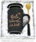 Joymaking Beste Schwester Geschenk Personalisierte Geschenke für Schwester Kaffeetasse mit Spruch - Beste Schwester der Welt, Geburtstagsgeschenk für Schwester Freundin 400ml Schwarz Tasse Geschenk