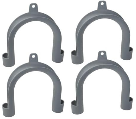 Anloximt 4Pack U Form Waschmaschine Abflussschlauch Haken Abflussschlauch Haken Halter Abflussschlauch Führung U Form Geschirrspüler Abflussschlauch Klemme Für Waschmaschine