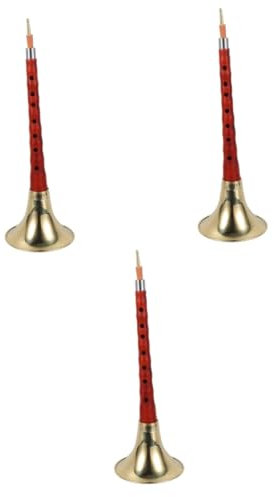 Toyvian 3sätze Professionelles Suona Instrument Aus Palisander Für Anfänger Traditionelles Holzblasinstrument Mit Zubehör Geeignet Für Erwachsene Leicht Zu Spielen G-stimmung