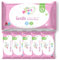 LITTLE HEROES - GENTLE BABY WIPES, Wet Wipes for Sensitive Skin, Lightly Fragranced (6 packs x 66 wipes totalling 396 wipes)