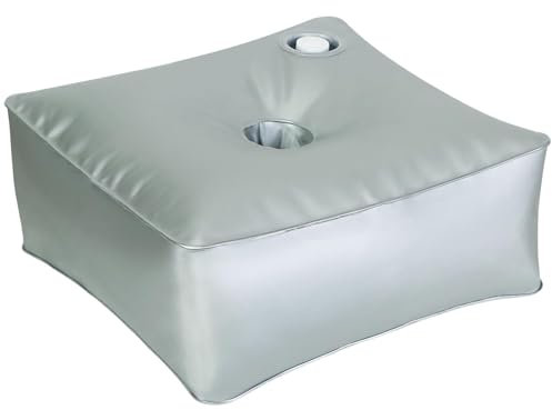 Borsa Pesi Base per Ombrellone, Pesi Base per Ombrellone A Sbalzo, Supporti per Ombrellone con Riempimento d'Acqua, Supporto Offset per Patio da Giardino Esterno da 2,7 Pollici di Diametro