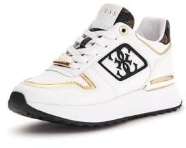 GUESS Koyaa FLJKOYELE12WHBRO, Scarpe Sportive