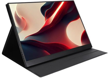 Portable Monitor For Laptop, External Portable Monitor For Laptop 16 Inch Portable Display 4K 3840x2400P Slim Lightweight 60Hz Refresh External Second Screen For For Switch