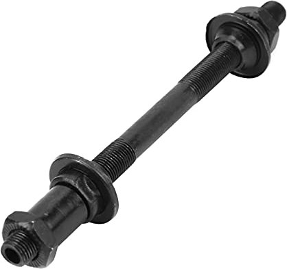 LIYJTK Mountainbike Hohlnabe Welle Fahrrad Schnellspanner Stahlachse Teile Welle Rad für Mountainbikes Upgrade Zubehör (Rear axle)