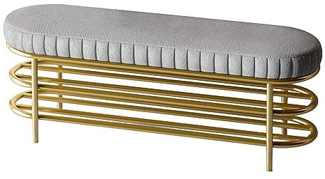 Locuetyn Schuhbank Eingangsbank Lagerbank Polsterbank Mid-Century Sitz Schlafzimmerbank Eckbank mit gepolsterten Sitzgelegenheiten Eingangsbereich Foyer Flur Bank