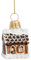 SIKORA BS821M Mini Lebkuchenhaus Christbaumschmuck Glas Figur Weihnachtsbaum Anhänger - Premium Line
