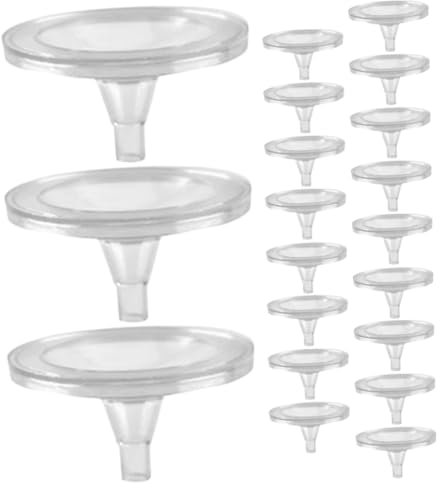 BEBEMOKO 20pcs Crystal Ball Stands Base Aquarium Ornaments for Fish Tanks and Water Fountain