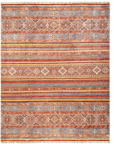 Morgenland Ziegler Teppich - Shal - 253 x 200 cm - Mehrfarbig