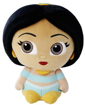 Simba Toys – Disney Doorables Plüschfigur Jasmin aus Aladdin – weiche Kuschelfigur ca. 25 cm mit Kulleraugen – geeignet ab den ersten Lebensmonaten – passendes Geschenk für Klein und Groß