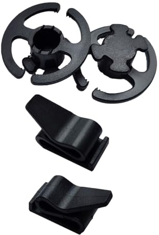 NULYLU 2paare Maskenhalterung für Skihelm Ohrschutz-maskenhaken Maskenbefestigungsclip Helmmaskenclip Maskenverbinder Leicht und Robust Einfach zu Befestigen für Fahrradhelm