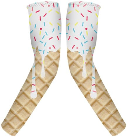 Kompressionsmanschetten für Arme, Basketball-Armstulpen, UV-Schutz, farblich passender Ellenbogenschutz für Damen und Herren, Wandern, Training, Gartenarbeit, Reisen, Indoor-Angeln, 008, L