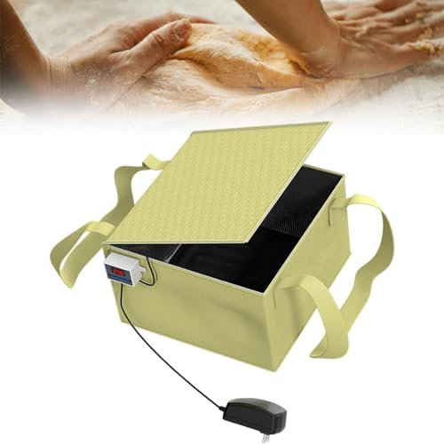 Cámara de fermentación portátil para panificación, con Control preciso de Temperatura para Hornear y fermentar, Ideal para Pan fermentado y Yogur.
