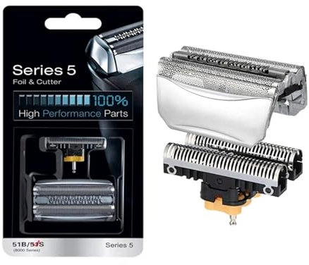 51S Ersatzkopf, Kompatibel Mit Braun, Series 5 Rasierer 510 530 540 550 550s-3 550s-4 550cc 550cc-4 560 560s-3 560s-4 565cc