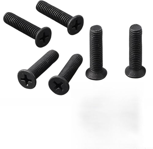 Filettatura sinistra, 6 viti di fissaggio per adattatore mandrino trapano M5M6, lunghezza 25 mm (M6 x 25 mm)