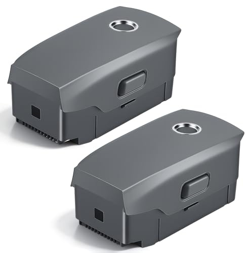 styvra Paquete de 2 baterías de vuelo inteligente recargables de 3850 mAh 15.4 V para DJI Mavic 2, Mavic 2 Pro, Mavic 2 Zoom, Mavic 2 Enterprise Advanced Drone, batería de tiempo de vuelo máximo de 30