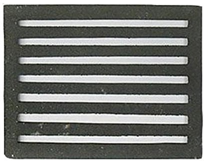 Parrilla esquinera de hierro fundido de diferentes diámetros – 23 x 19 cm