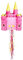 Boland 30936 - Pinata Märchen Schloss für Kinder Geburtstag oder Mottoparty, 40 x 26 cm, Partydeko, Pink